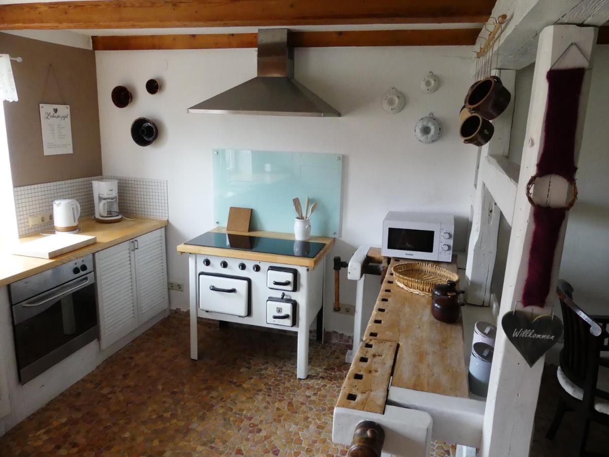 Ferienwohnung Blumenwerkstatt Dankerode  Exterior foto