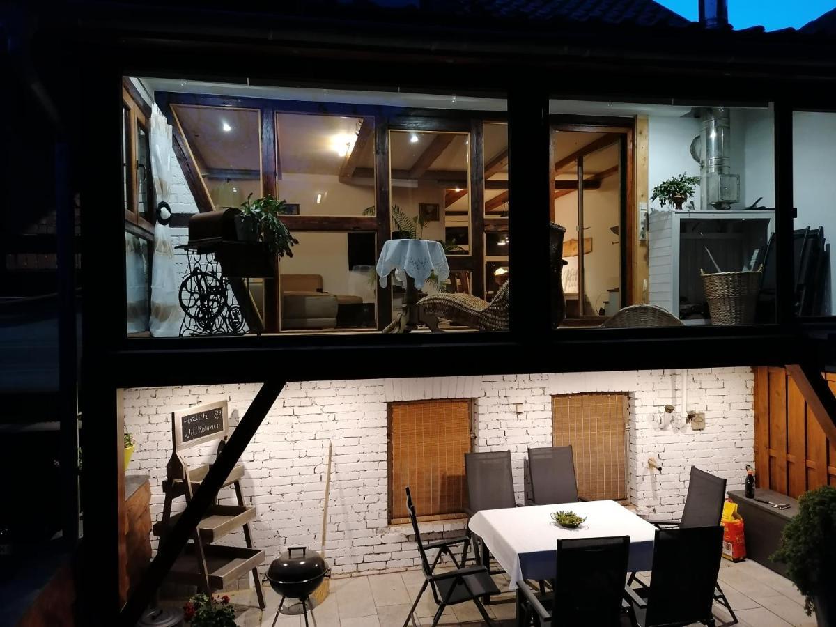 Ferienwohnung Blumenwerkstatt Dankerode  Exterior foto